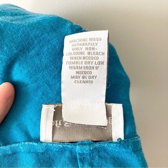 Soft Surroundings Linen Long‎ Blazer SP - Picture 4 of 6